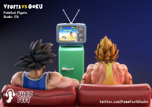FuzzFeet Studio - Dragon Ball Goku VS Vegeta