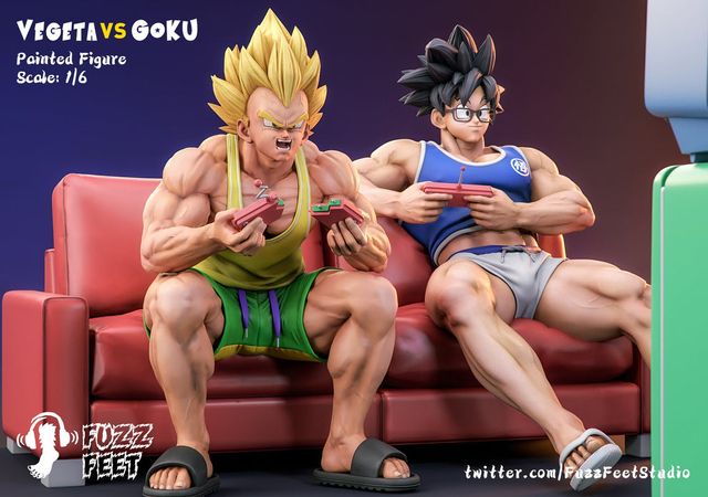 FuzzFeet Studio - Dragon Ball Goku VS Vegeta