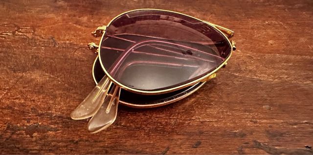 montatura Rayban pieghevoli Aviator vintage