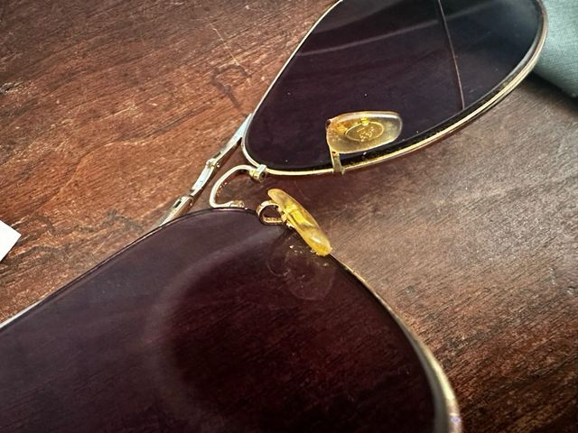 montatura Rayban pieghevoli Aviator vintage