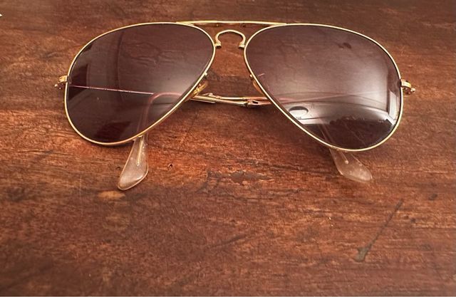 montatura Rayban pieghevoli Aviator vintage