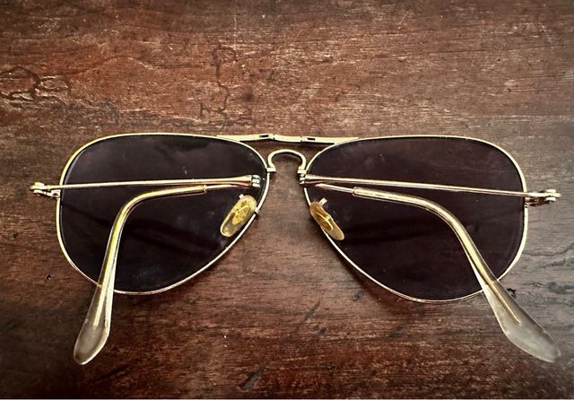montatura Rayban pieghevoli Aviator vintage