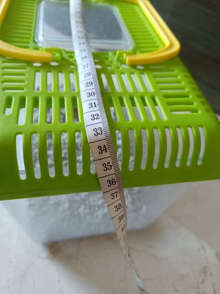 pecera de plástico