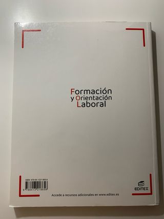 Libro Formación y Orientación Laboral