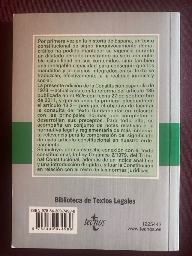 Constitucion española