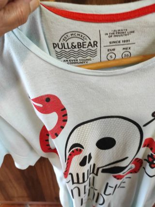 Camiseta Pull & Bear