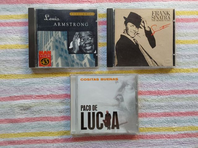 Paco de Lucía Frank Sinatra Louis Armstr