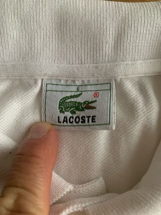 Polo vintage de Lacoste