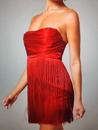 VESTIDO ROJO SHEIN