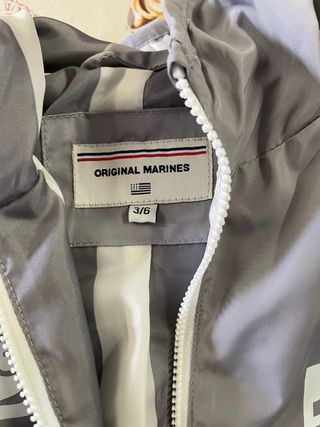 Giubbino con cappuccio 3/6 mesi