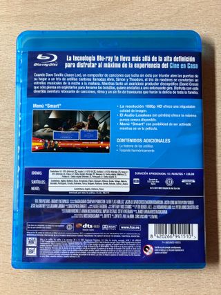 Alvin y las Ardillas (Blue Ray)