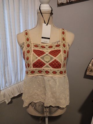 Top de ganchillo talla 36/38