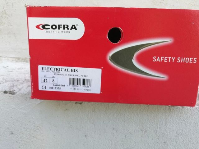 Scarpe Antinfortunistiche "Cofra Electrical Bis" 