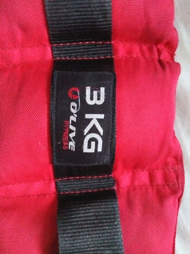 Pesa pierna tobillo 3kg