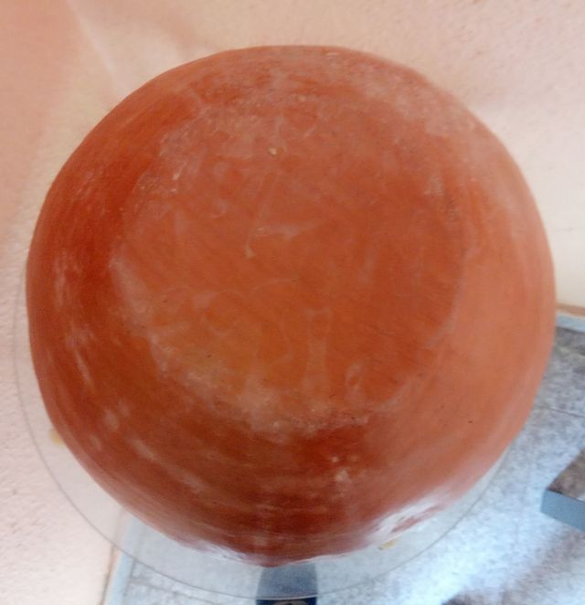 Antiguo cántaro de ceramica artesanal