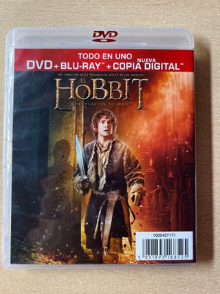 El Hobbit La desolacion de Smaug (Blue Ray)