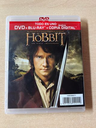 El Hobbit Un viaje inesperado (Blue Ray)