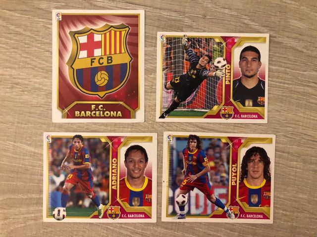 Cromos Liga Este Barça 2011-12