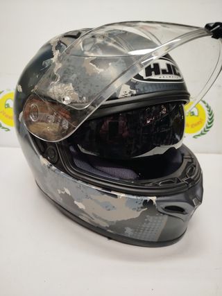 Casco moto integral HJC 🏍️🏍️🏁👍👌😃
