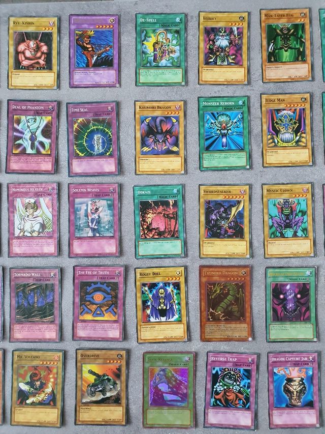 Carte Yu-Gi-Oh 1 edizione comuni rare holo