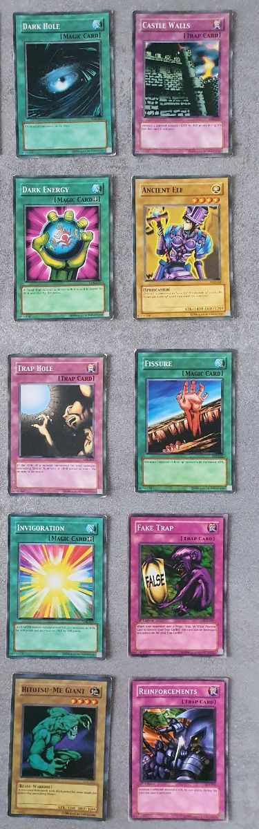 Carte Yu-Gi-Oh 1 edizione comuni rare holo