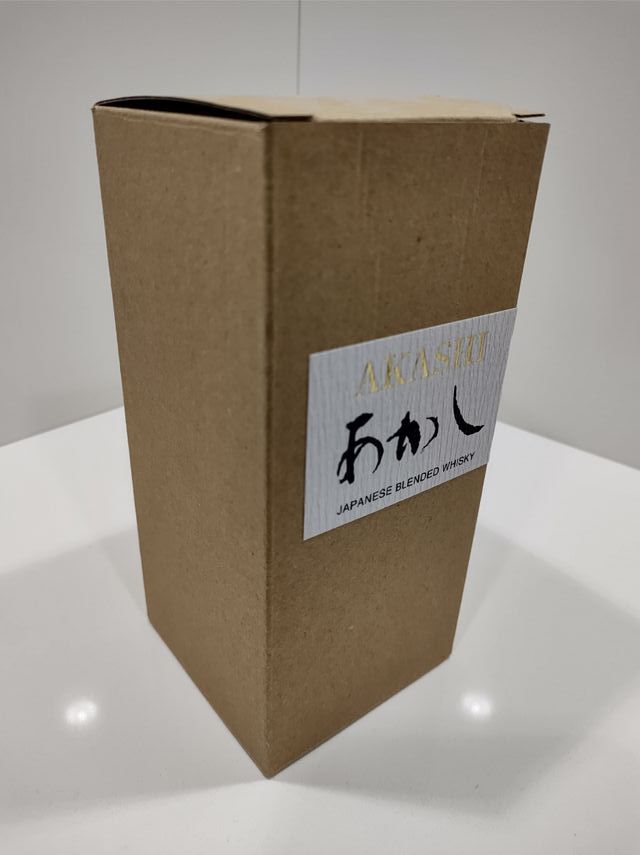 WHISKY WHISKEY AKASHI JAPAN 50 CL BOTTIGLIA VUOTA