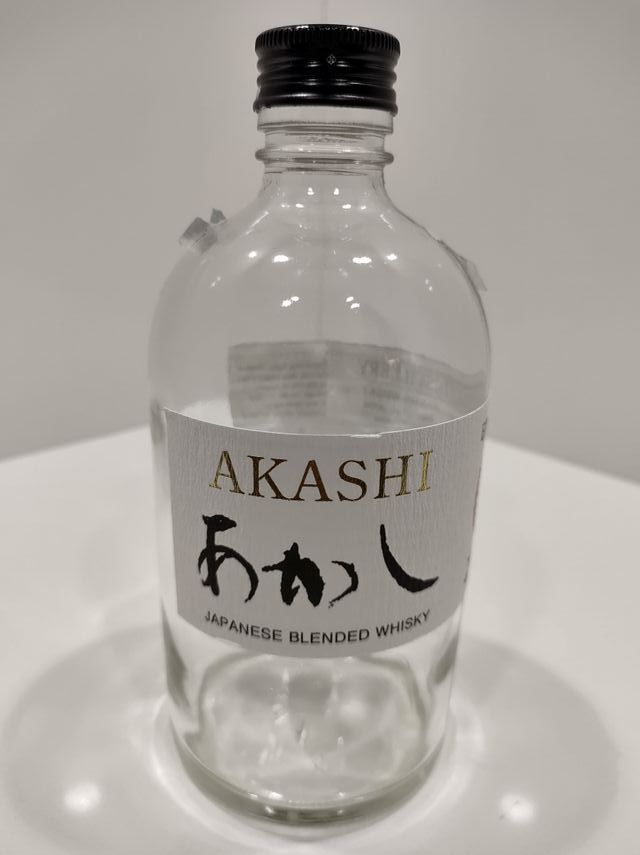 WHISKY WHISKEY AKASHI JAPAN 50 CL BOTTIGLIA VUOTA