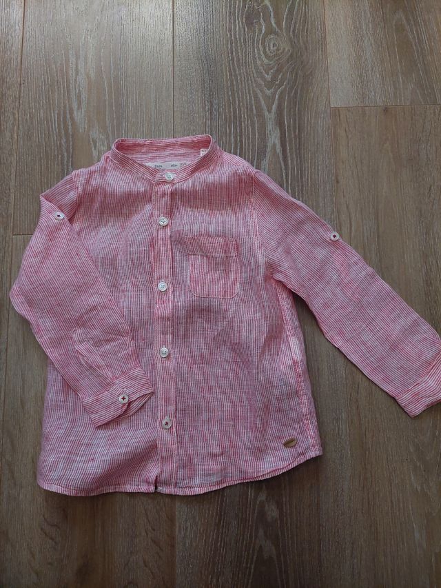 Camisa bebé lino Zara 18-24 meses