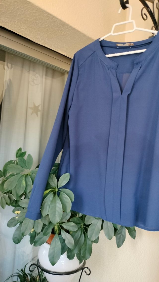 Camisa manga larga Azul XL Conbipel