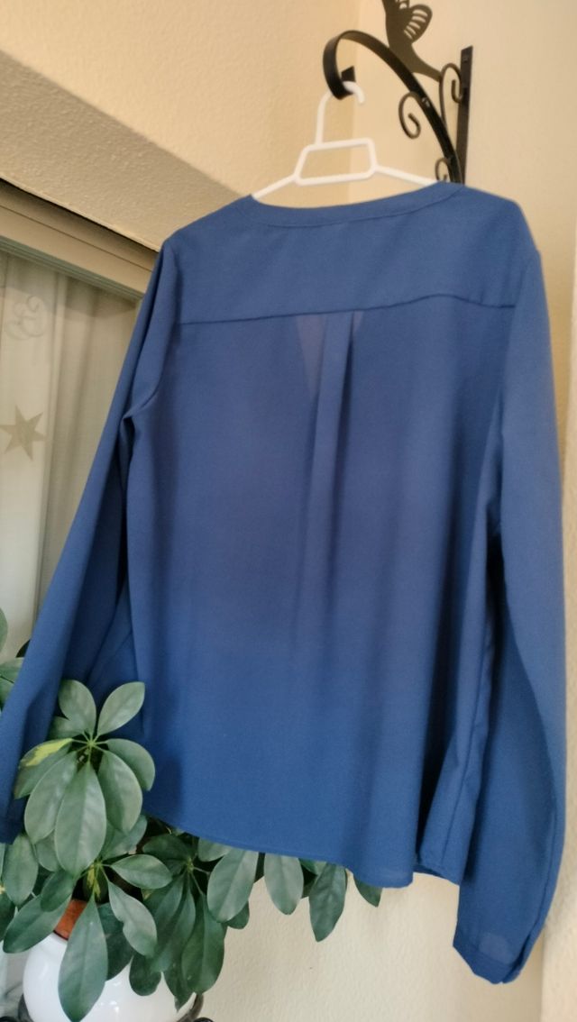 Camisa manga larga Azul XL Conbipel