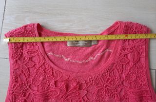 Top Fuscia Pedro del Hierro talla L 
