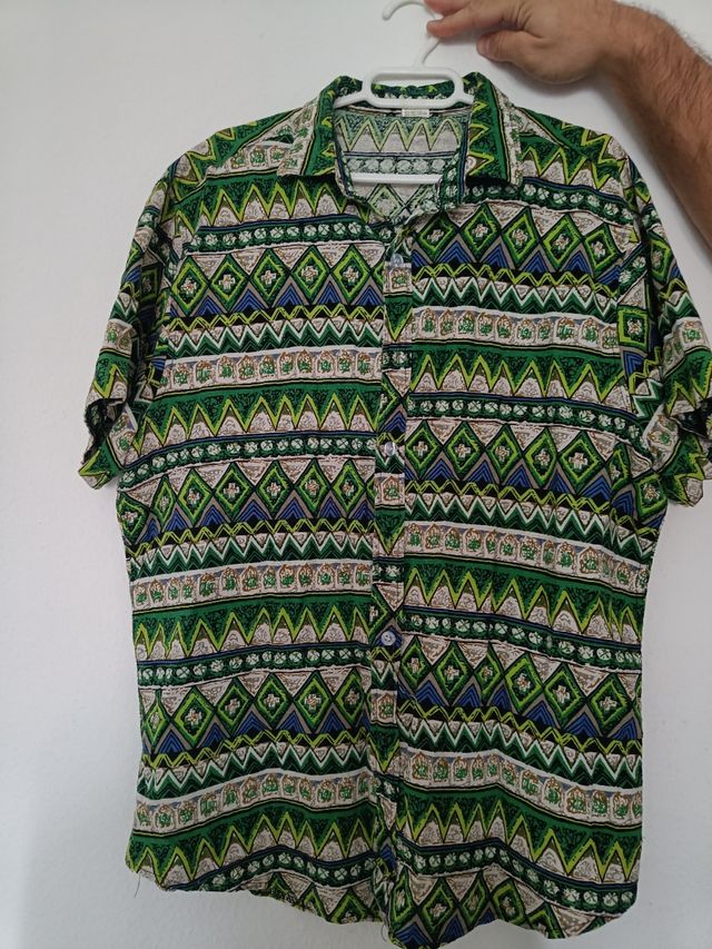 Camisa estampada Boho