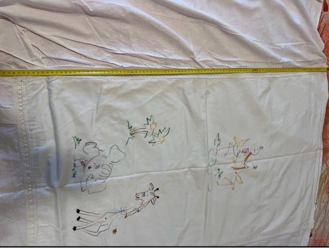 Copriletto vintage per lettino bambini