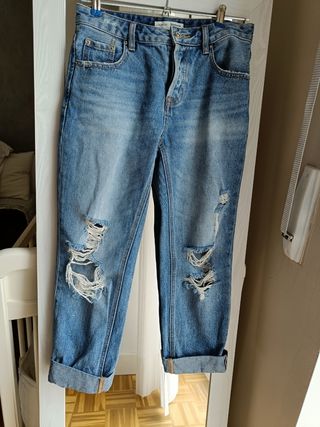 vaquero de Zara 