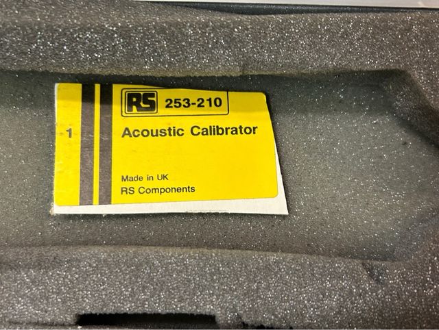 Fonometro Dawe D1405E con calibratore D1411E