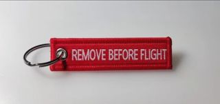 Llavero mini Remove before flight