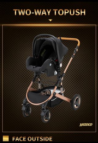 Carrinho de bebê alta qualidade (Novo)