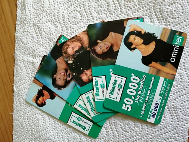 HOBBY SCHEDE TELEFONICHE