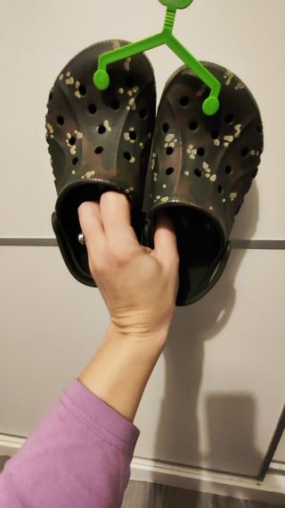 Crocs niño "camuflaje militar" Talla J1