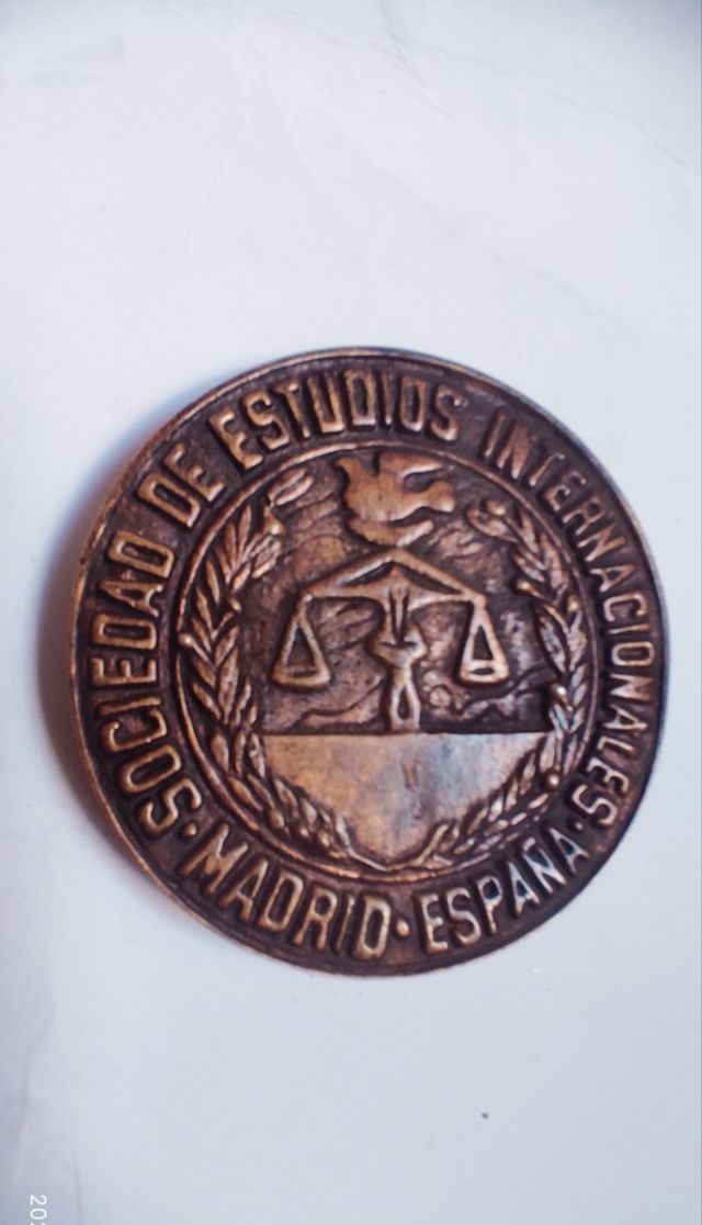 Medalla Sociedad de Estudios Interna