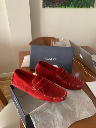 Zapatos GANT ROJO SUEDE