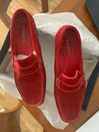 Zapatos GANT ROJO SUEDE