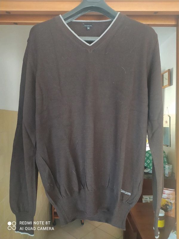 Maglione Calvin Klein scollo a V