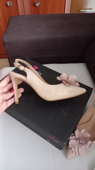 Zapatos fiesta mujer t.36
