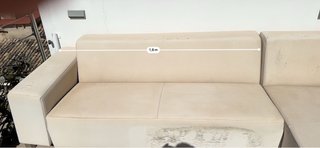 Conjunto sofas y mesa exterior