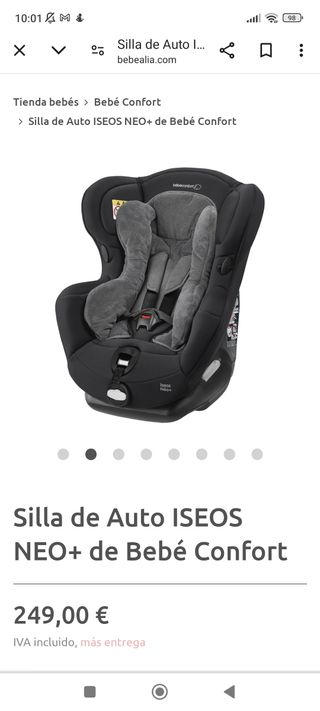 SILLA DE COCHE BEBECONFORT ISÉOS NEO+