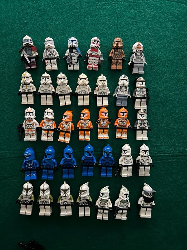 Lego Star Wars clones