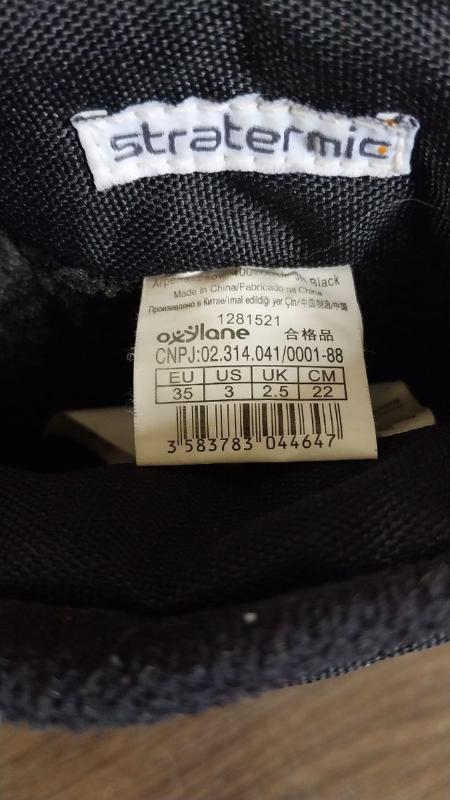 Botas nieve_ niño/a