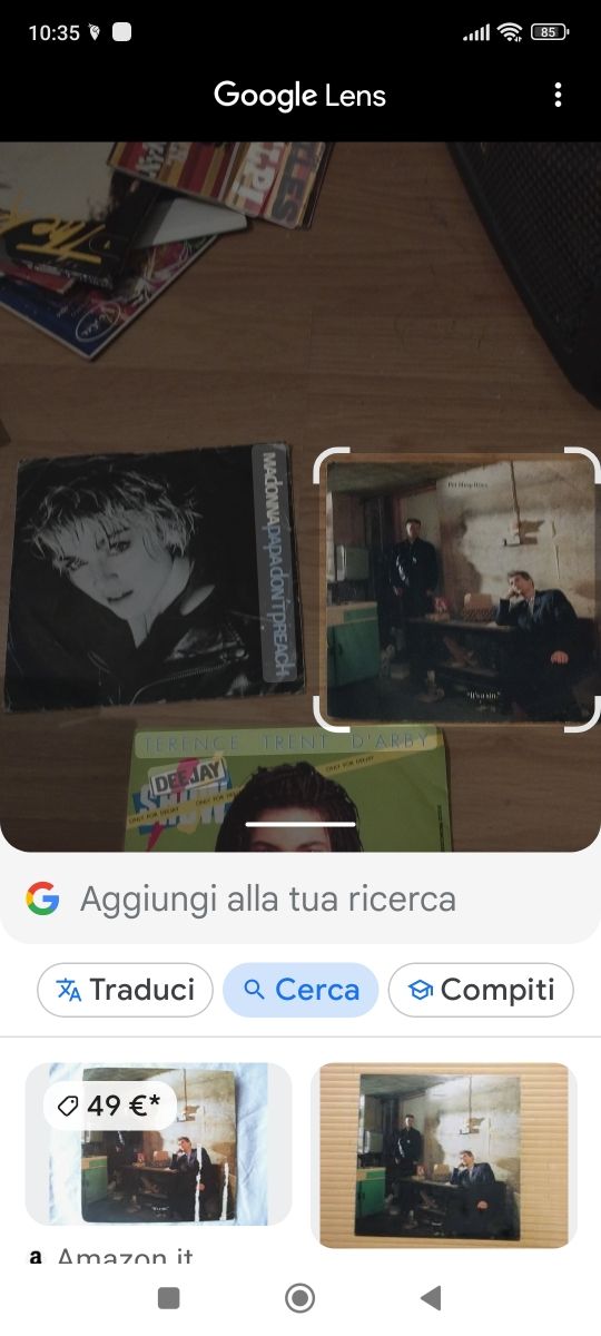 Pet shop Boys vinile It s a sin 