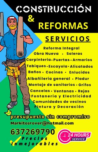 Reformas de todo tipo